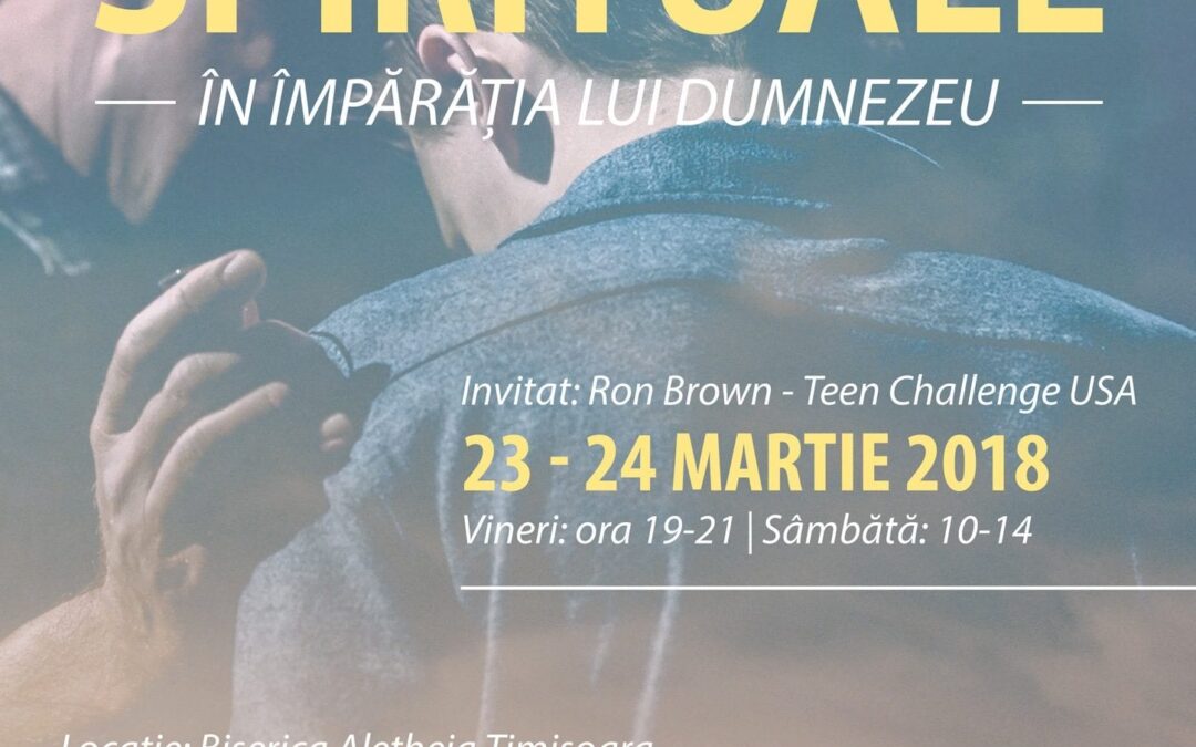 Conferinţa ,,Darurile spirituale în Împărăţia lui Dumnezeu” cu Ron Brown