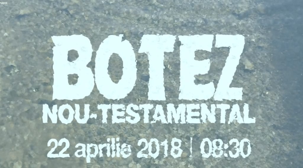 Botez nou-testamental la Biserica Penticostala Elim din Timisoara